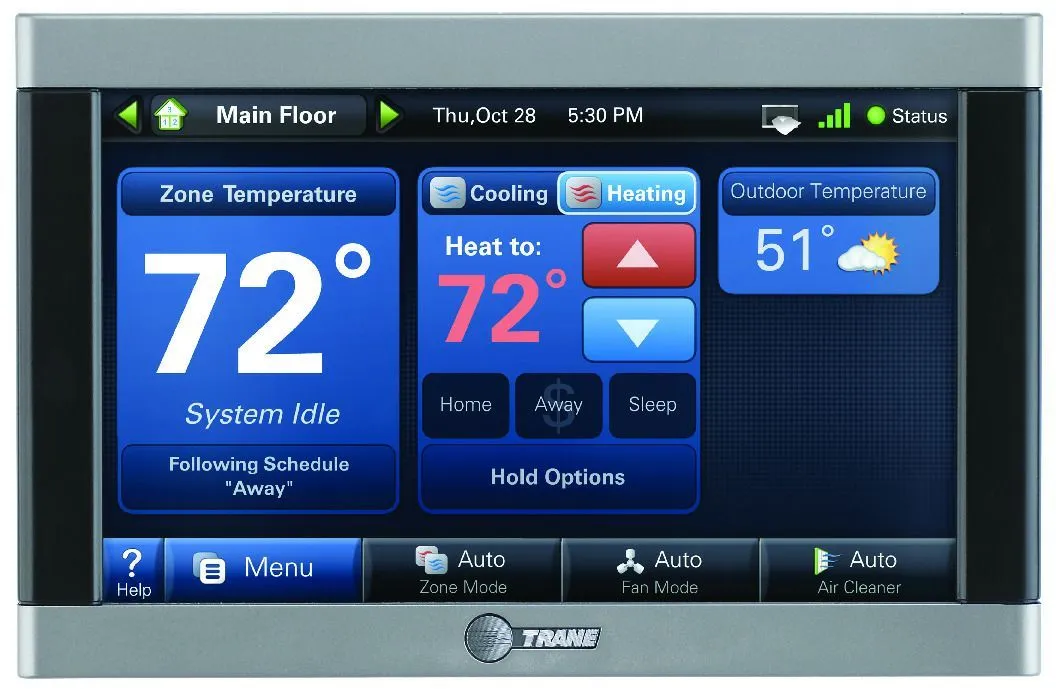 trane thermostat